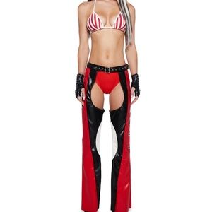 Dolls Kill "Too Nasty" Christina Aguilera Halloween Costume and Wig